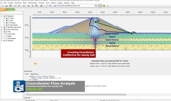 Kỹ sư địa kỹ thuật sử dụng phần mềm chuyên dụng để phân tích dữ liệu và thiết kế giải pháp nền móng tối ưu cho dự án.
